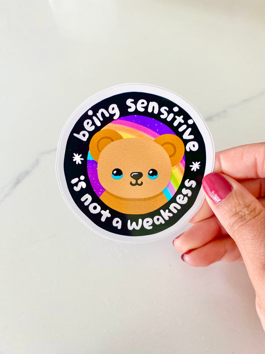 Being sensitive is not a weakness