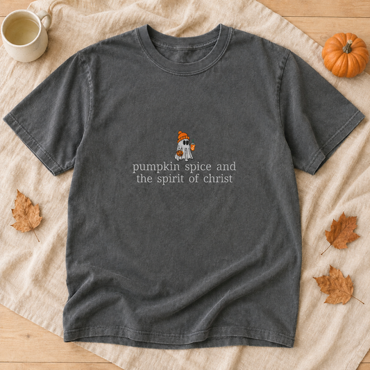 Pumpkin Spice Spirit of Christ T-Shirt