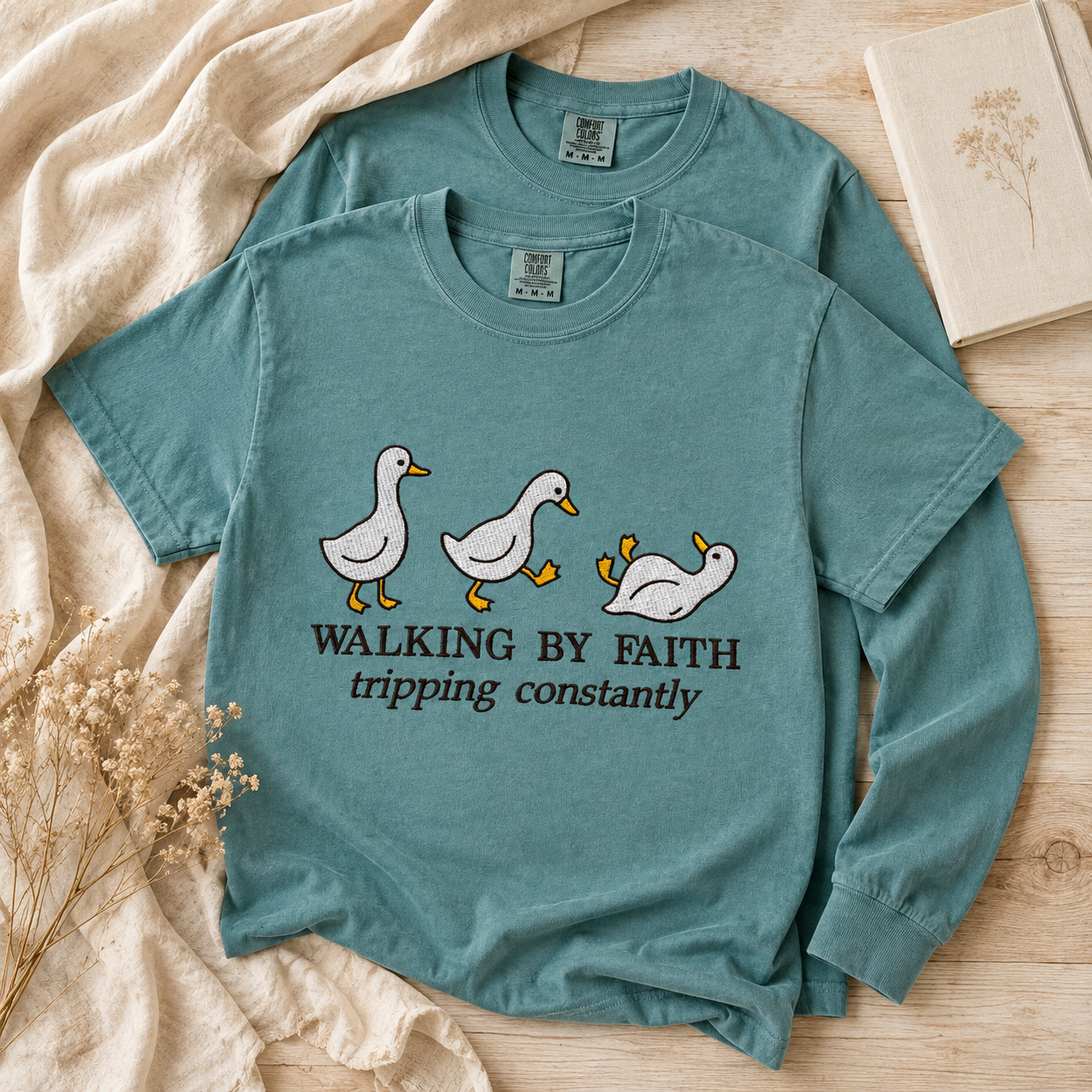 Walking by Faith T- Shirt